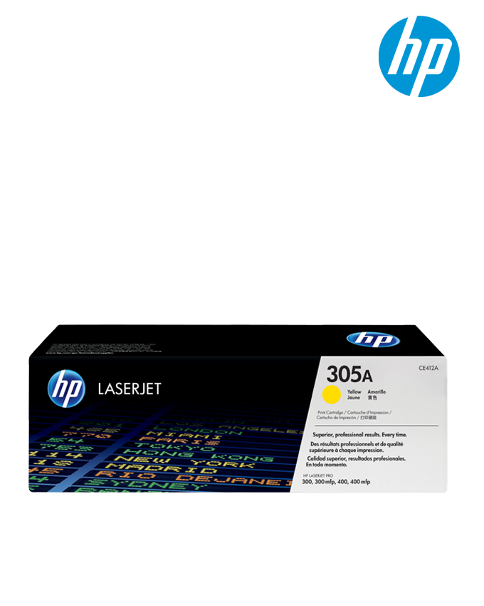 HP Toner 305A (CE412A) Yellow